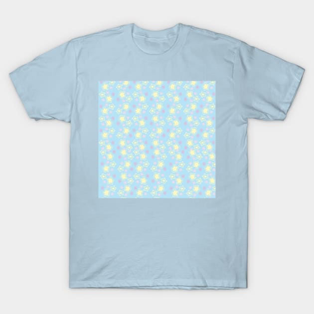 Pastel Stars Pattern T-Shirt by SaganPie